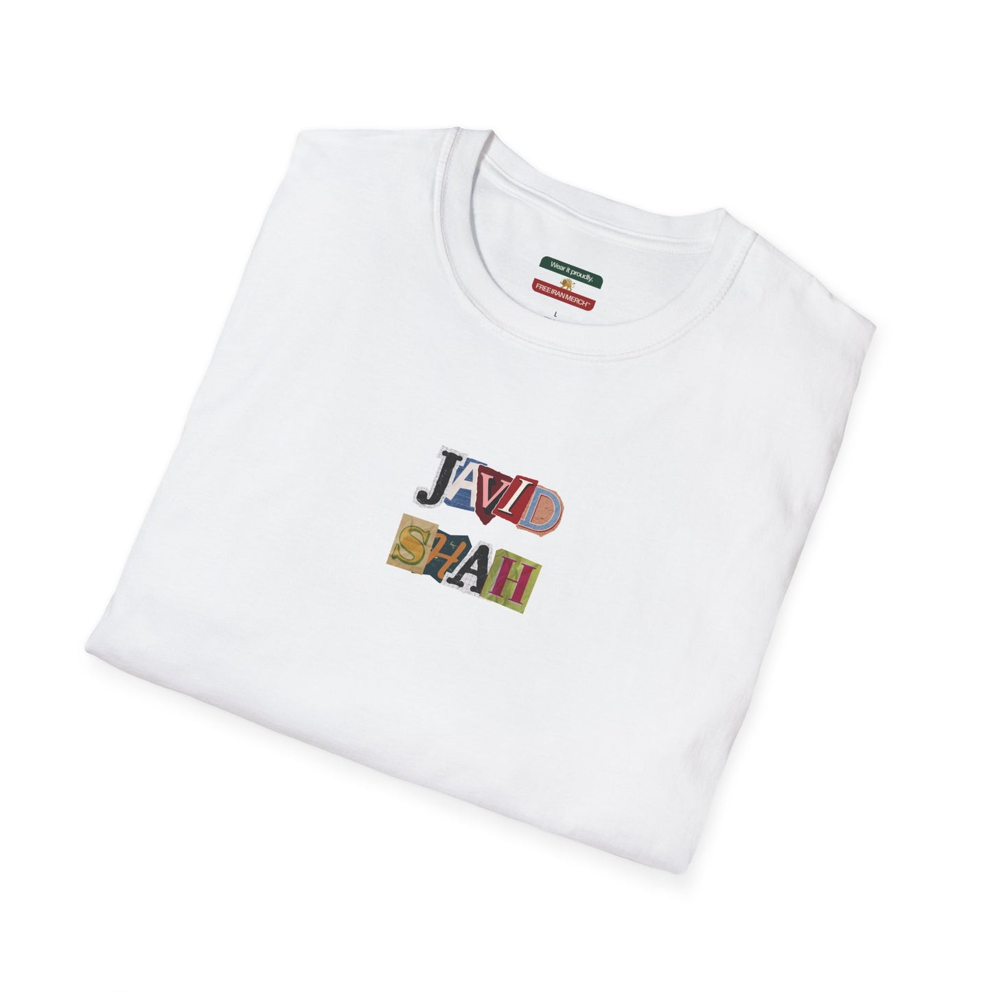 JavidShah Vintage Lion & Sun T-Shirt — Retro Letter Typography