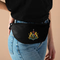 Pahlavi Iran Coat of Arms Fanny Pack — Imperial Mountain and Sun Design