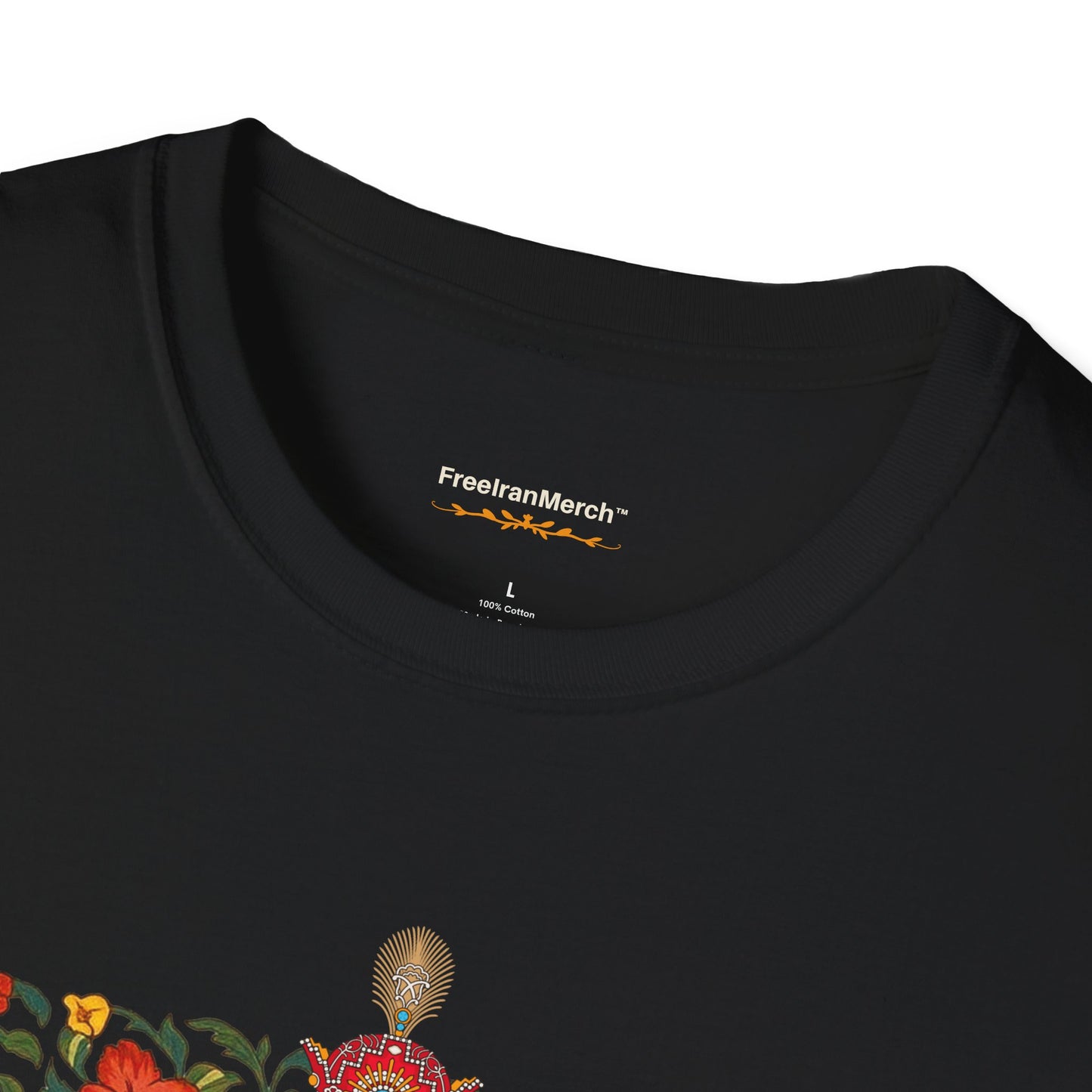 Iran Revolution 2026 Tribute T-Shirt — Farsi Salute Quote