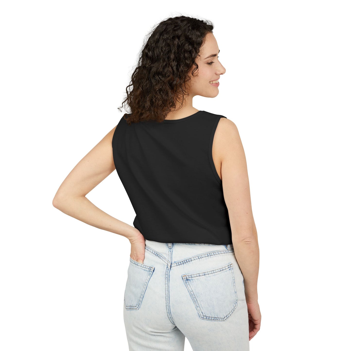 Lion & Sun Tank Top - Vintage Persian Sunface Graphic Tank