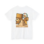 Iran Lion & Sun Pixel Tee — Iran Persepolis and Monarchy Royal Emblem Pixel Graphic T-Shirt