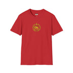 Iran Monarchy Lion & Sun Crest T-Shirt — Vintage Persian Imperial Emblem Tee