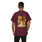 Iran Lion & Sun Pixel Tee — Iran Persepolis and Monarchy Royal Emblem Pixel Graphic T-Shirt