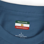 'Make Iran Great Again with Pahlavi' Floral Graphic Tee — Prince Reza Pahlavi Portrait T-Shirt