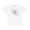 Iran Map T‑Shirt with Lion & Sun Monarchy Crest Floral Design
