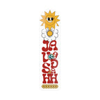 'JavidShah' Retro Design Bookmark — Groovy Sunshine Daisy Bookmark