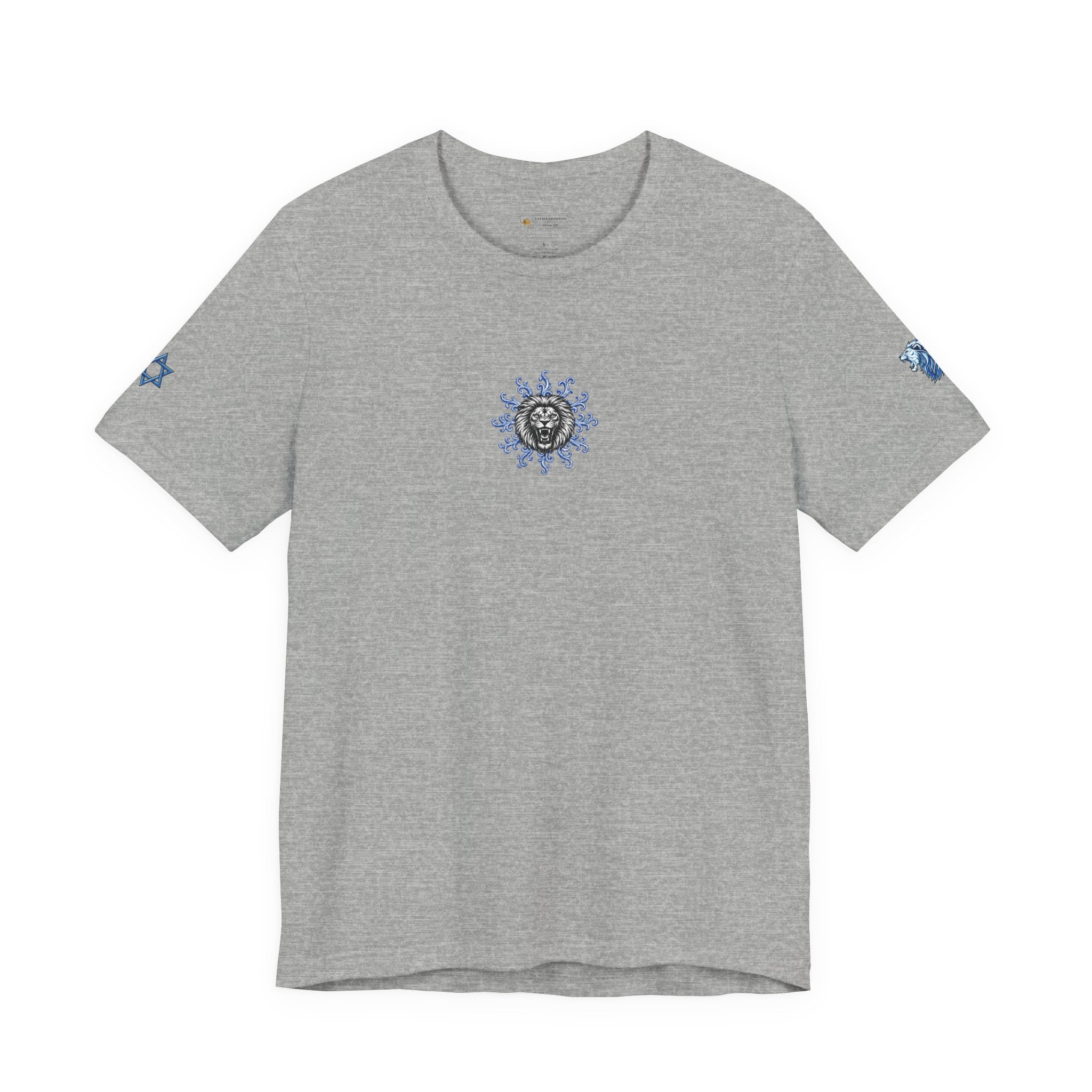 Roaring Lion Graphic Tee — 'Roaring Lion' Emblem with sleeves Graphics