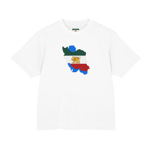 Iran Map with the Lion and Sun T-Shirt