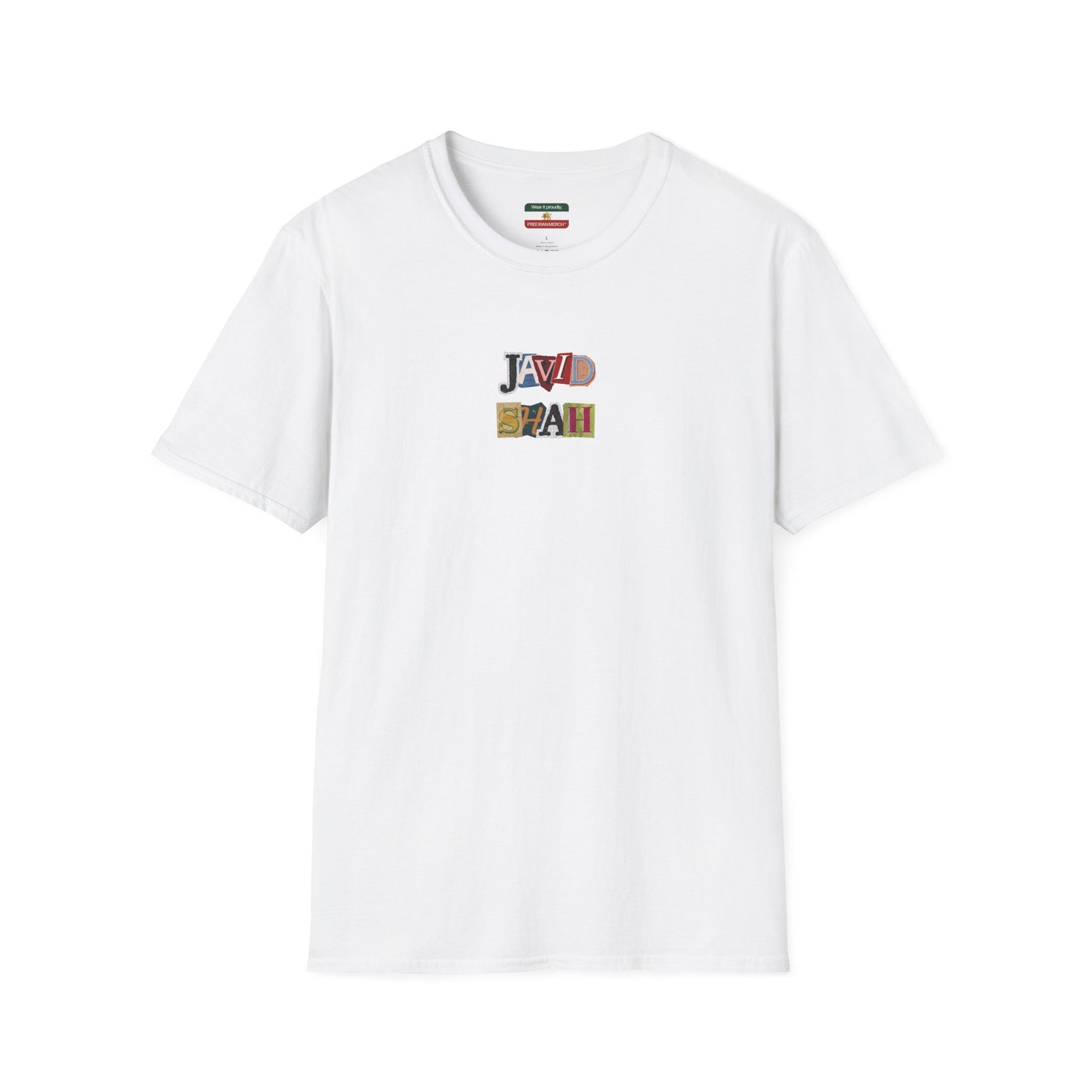 JavidShah Vintage Lion & Sun T-Shirt — Retro Letter Typography