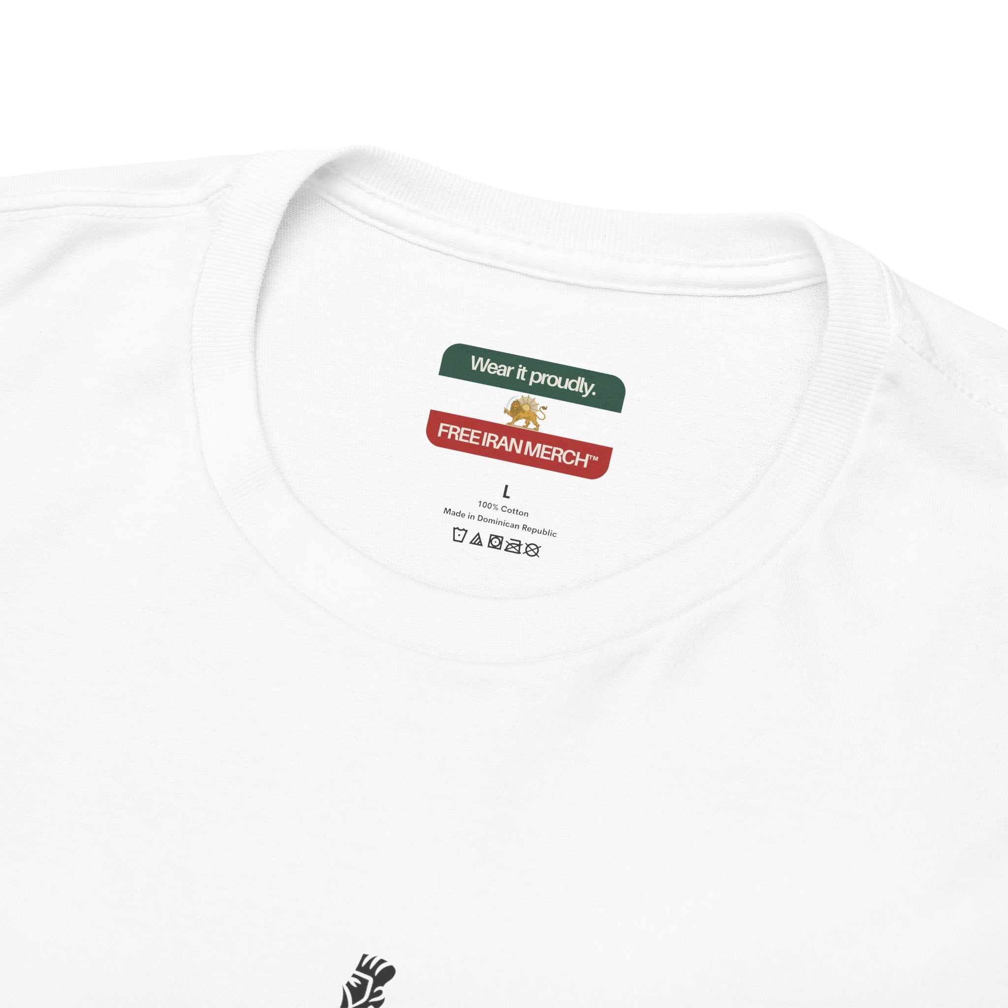 Faravahar Symbol T-Shirt - Persian Zoroastrian Winged Guardian Tee