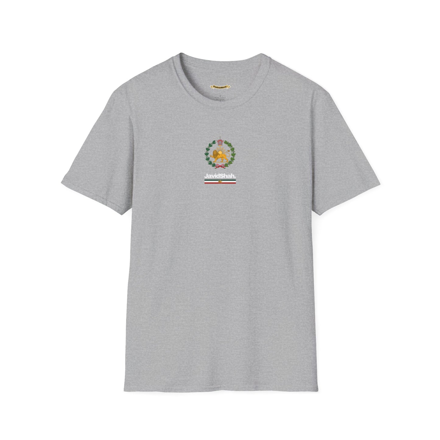 JavidShah Tee - Iran Monarchy Emblem Design T-Shirt