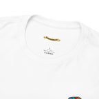 Iran Cute Chibi Style Collage Graphic Tee — Shah, Prince Reza Pahlavi & Iran Landmarks Travel T-Shirt