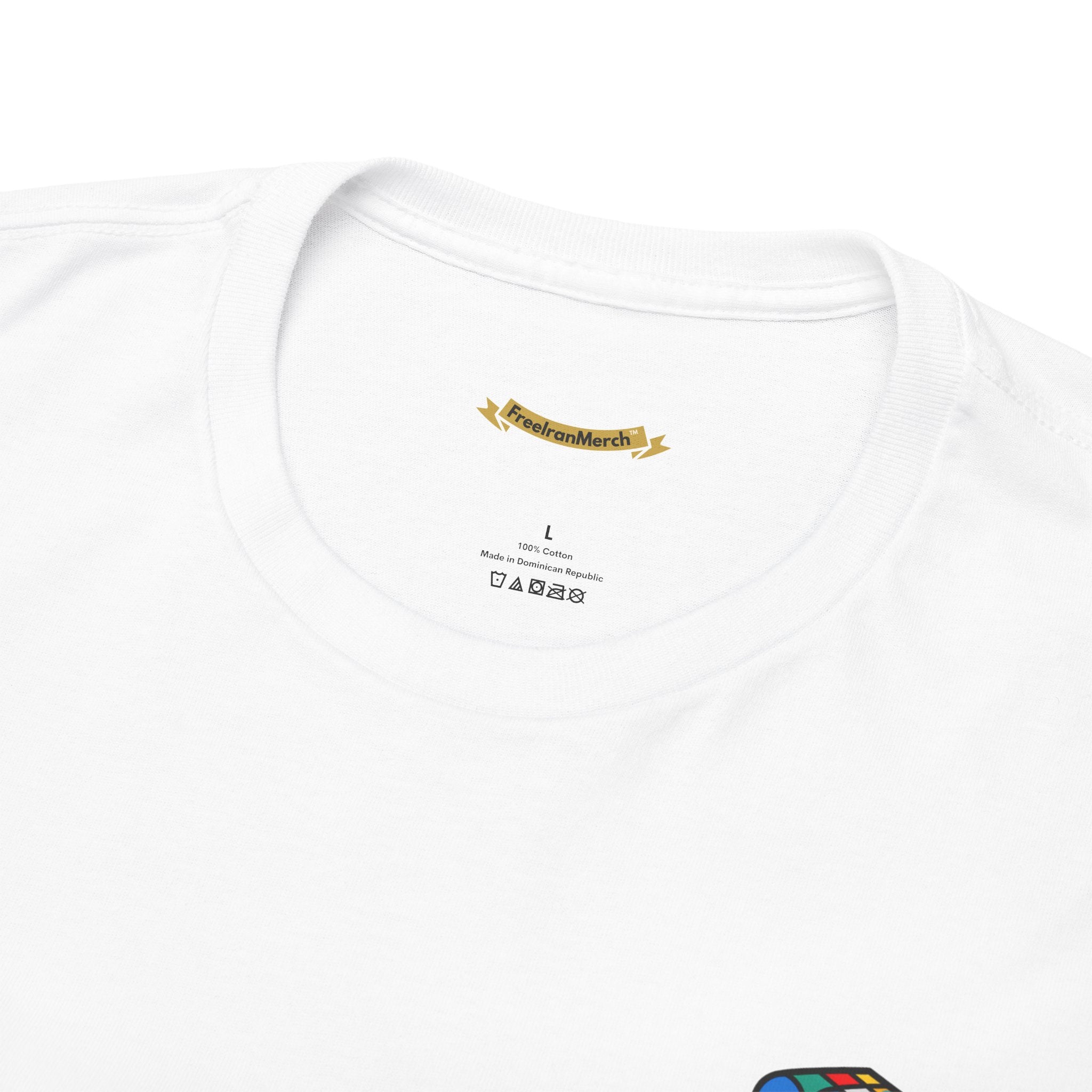 Iran Cute Chibi Style Collage Graphic Tee — Shah, Prince Reza Pahlavi & Iran Landmarks Travel T-Shirt