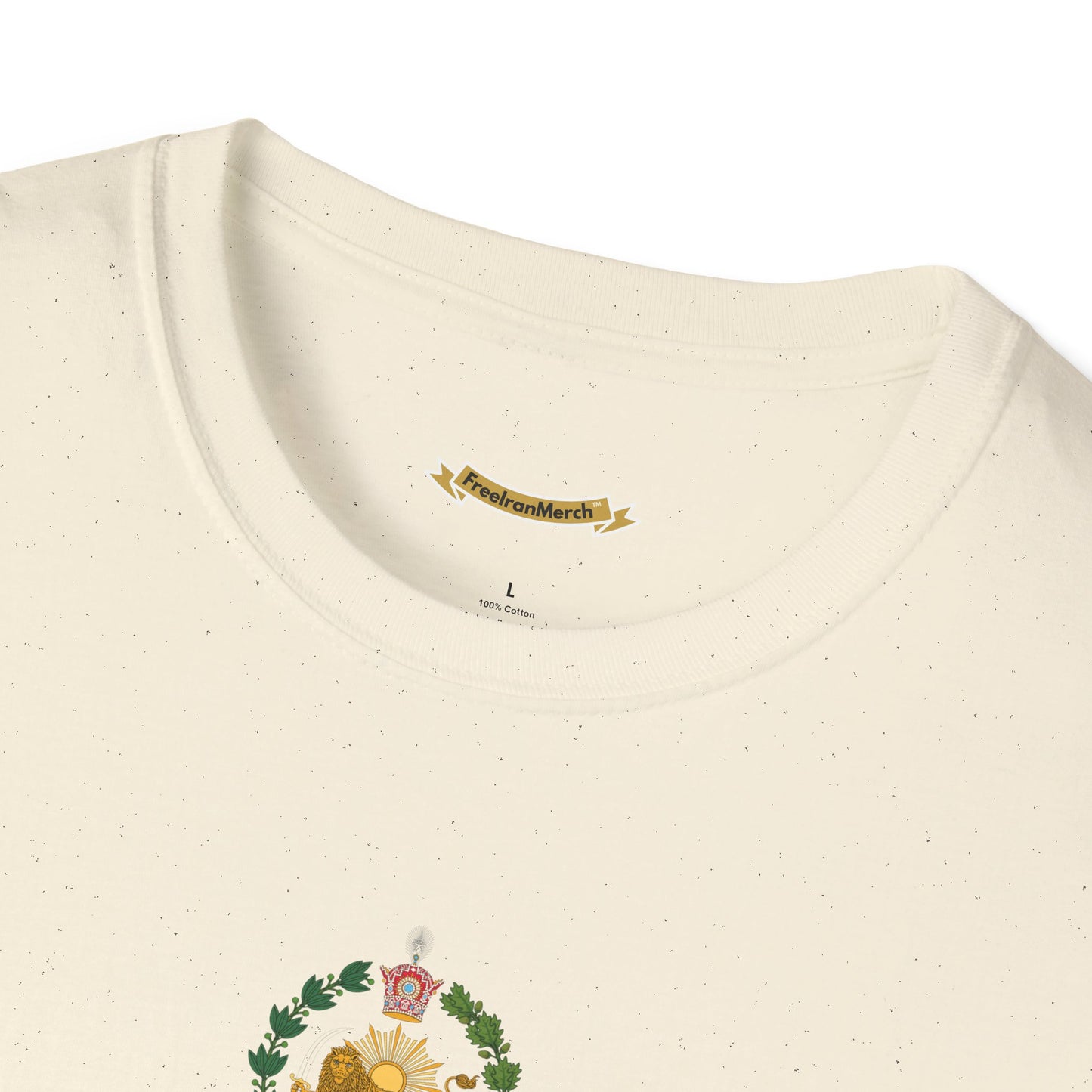 JavidShah Tee - Iran Monarchy Emblem Design T-Shirt