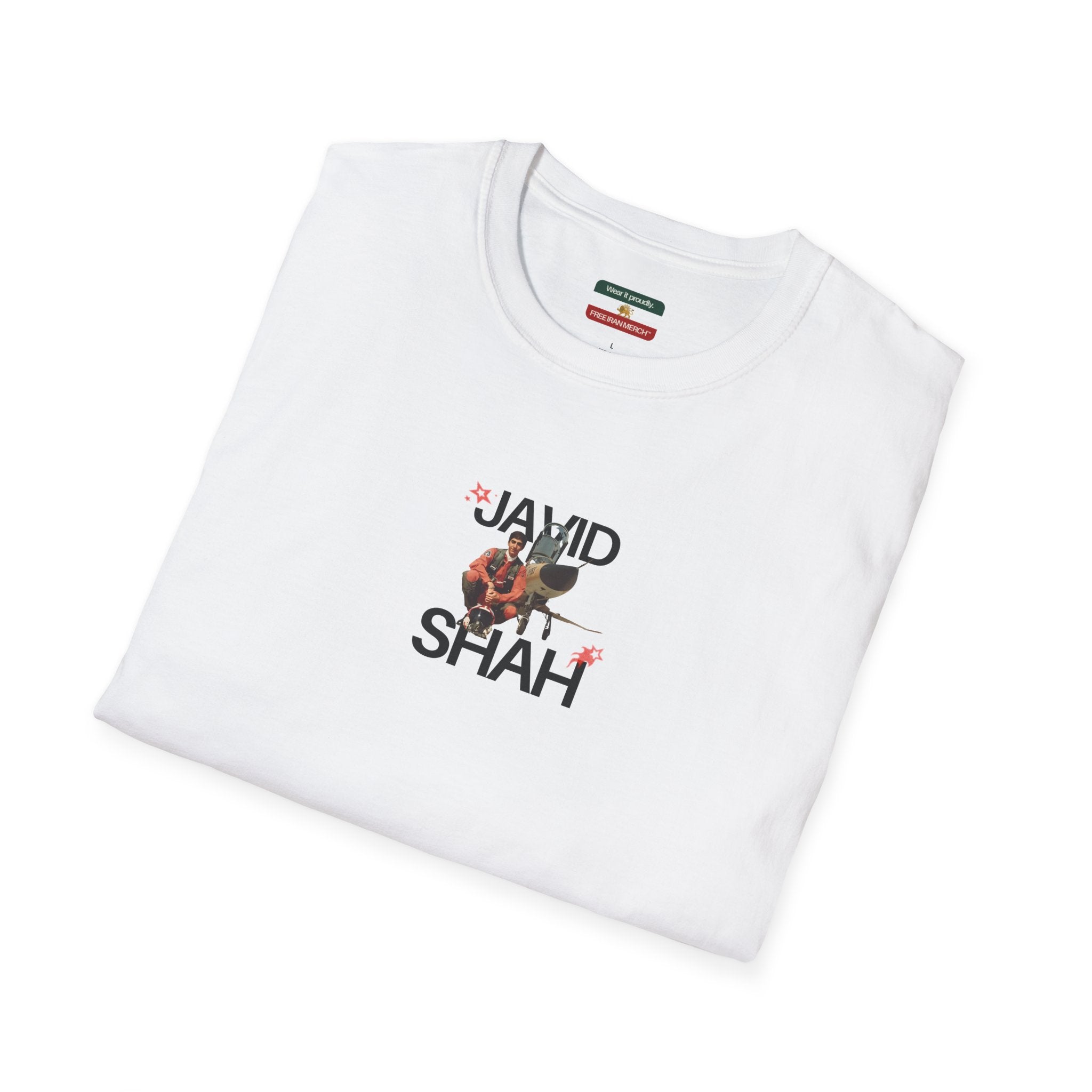 Vintage Lion & Sun Tee — "Payandeh Iran JavidShah" Prince Reza Pahlavi Tribute