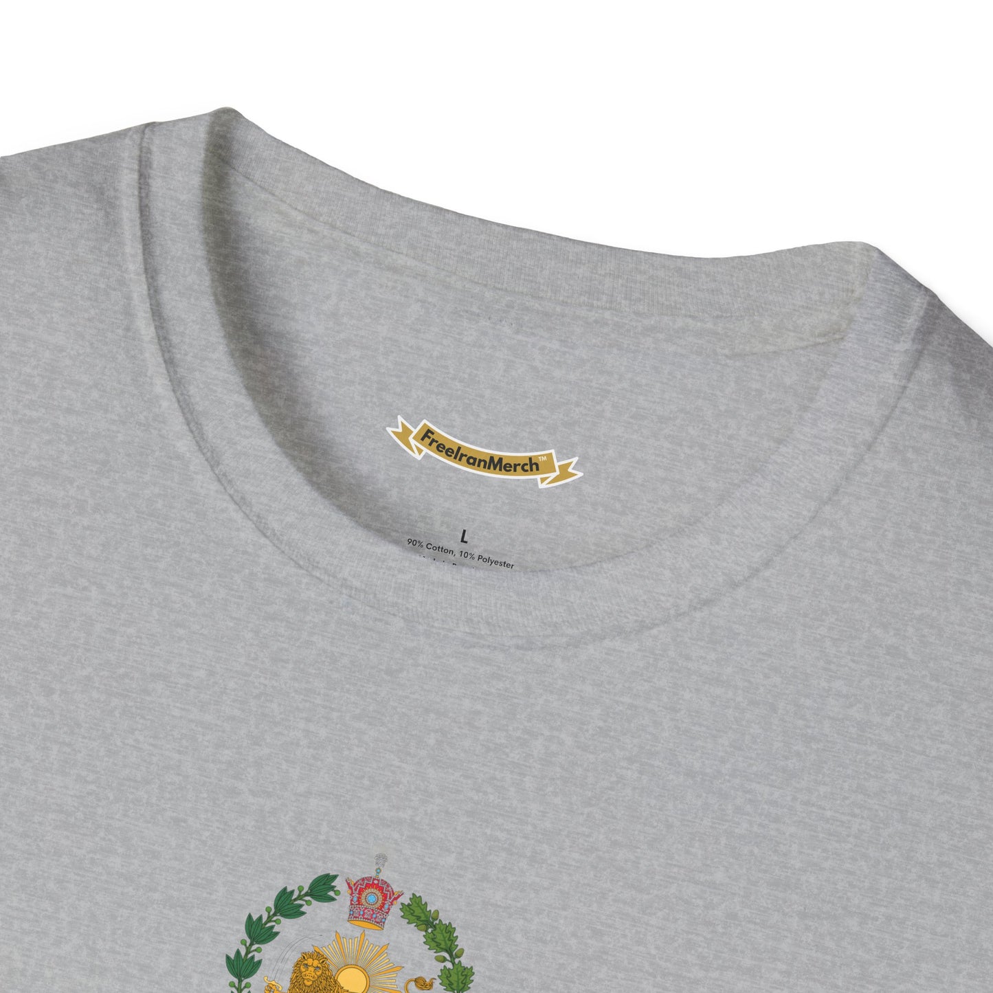 JavidShah Tee - Iran Monarchy Emblem Design T-Shirt