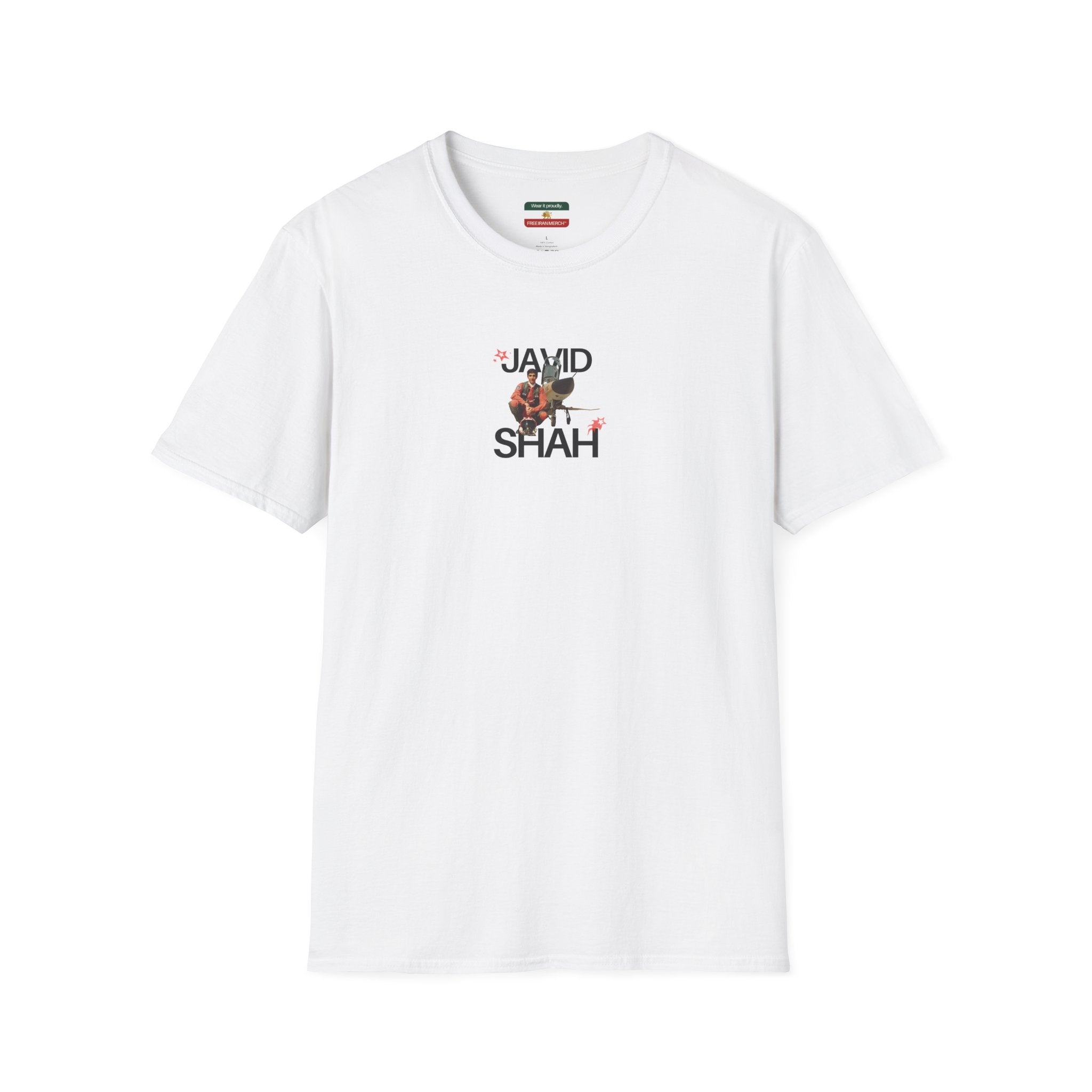 Vintage Lion & Sun Tee — "Payandeh Iran JavidShah" Prince Reza Pahlavi Tribute