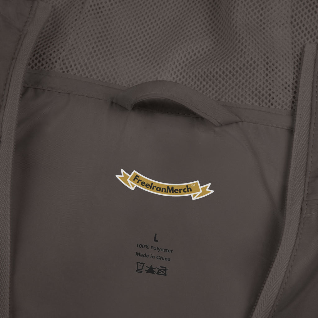 'Payandeh Iran JavidShah' Windbreaker — Payandeh Iran Lion & Sun Jacket