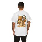 Iran Lion & Sun Pixel Tee — Iran Persepolis and Monarchy Royal Emblem Pixel Graphic T-Shirt