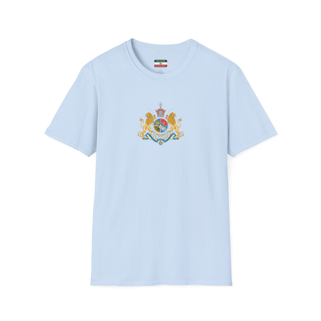 Pahlavi Monarchy Crest T-Shirt — Iran Imperial Emblem Tee