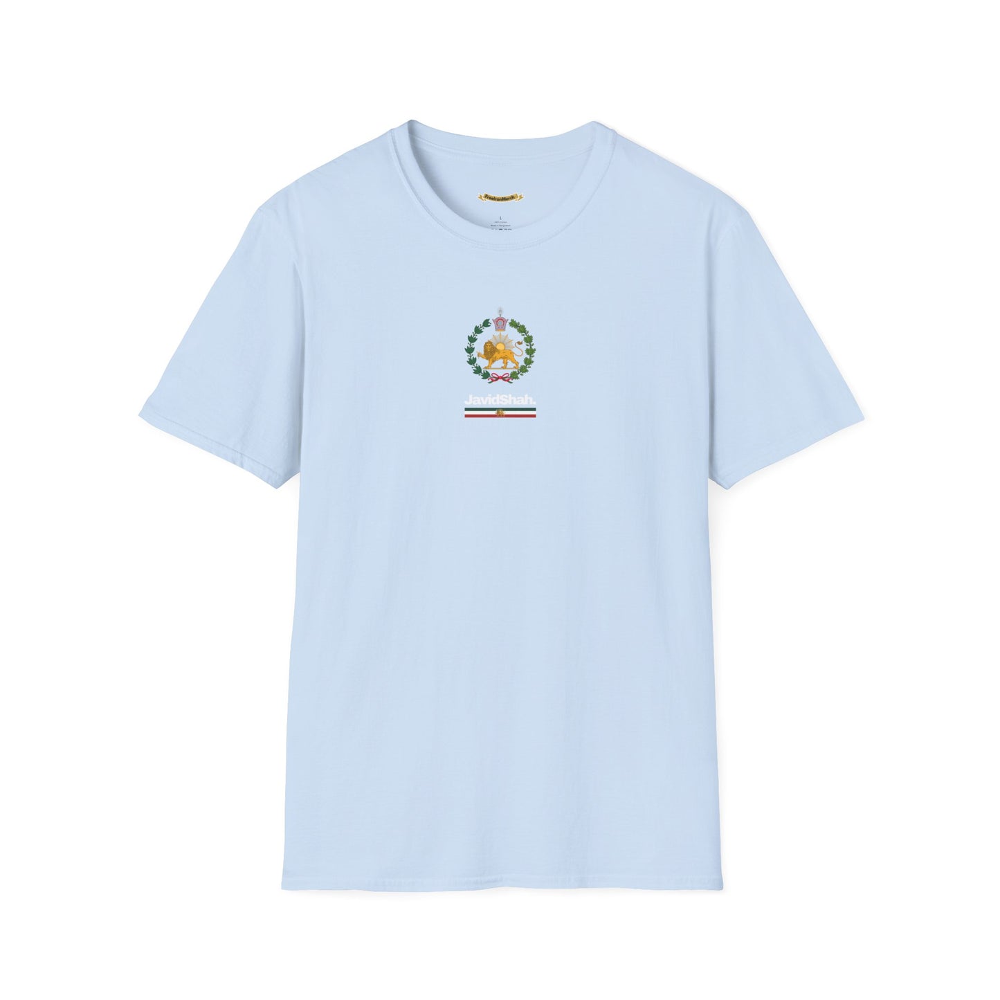 JavidShah Tee - Iran Monarchy Emblem Design T-Shirt
