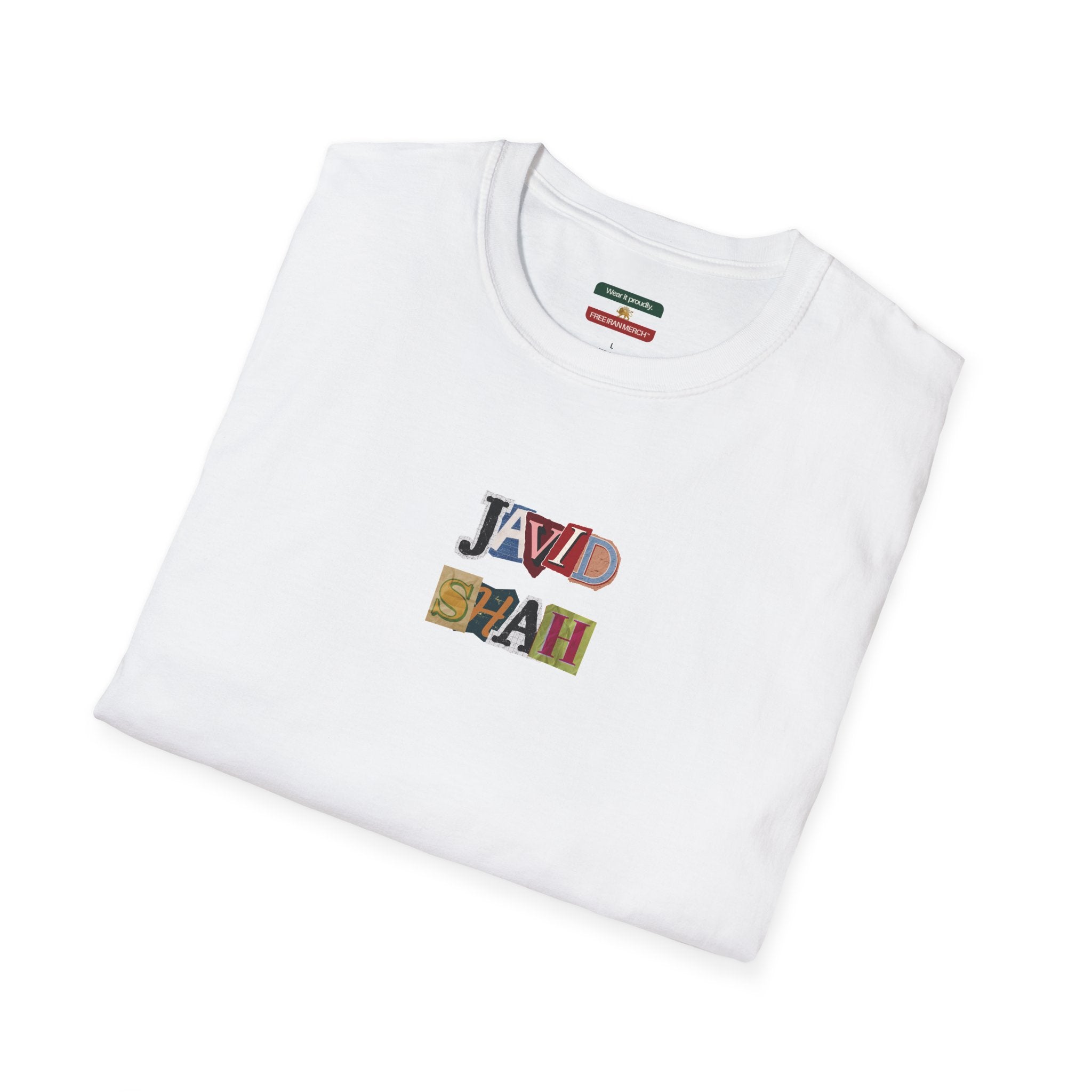 JavidShah Vintage Lion & Sun T-Shirt — Retro Letter Typography