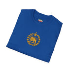 Iran Monarchy Lion & Sun Crest T-Shirt — Vintage Persian Imperial Emblem Tee