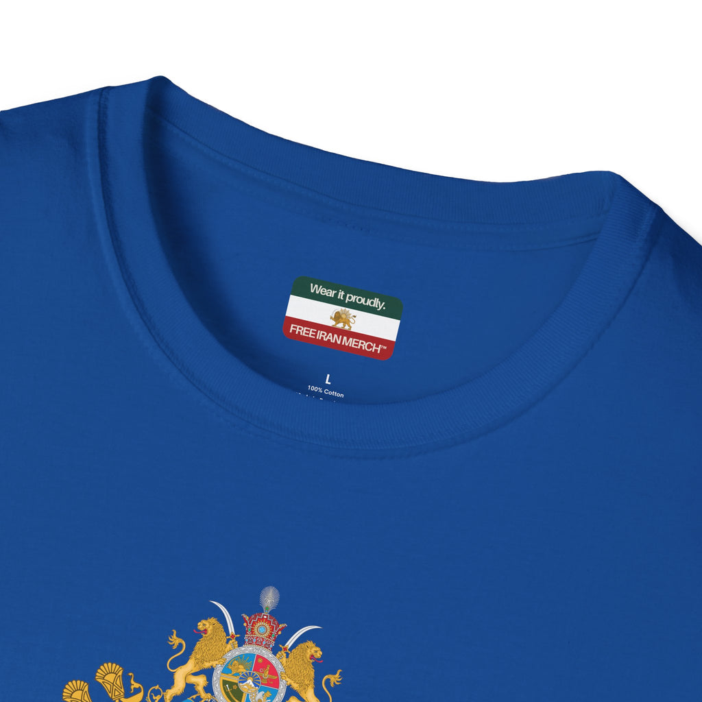 Pahlavi 2500-Year Celebration T-Shirt — شاهنشاهی ایران Jubilee Logo