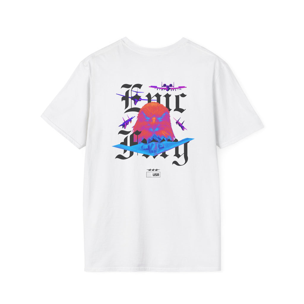 Operation Epic Fury Military Aircraft T-Shirt — B-2, B-1, F-22, A-10 Graphic