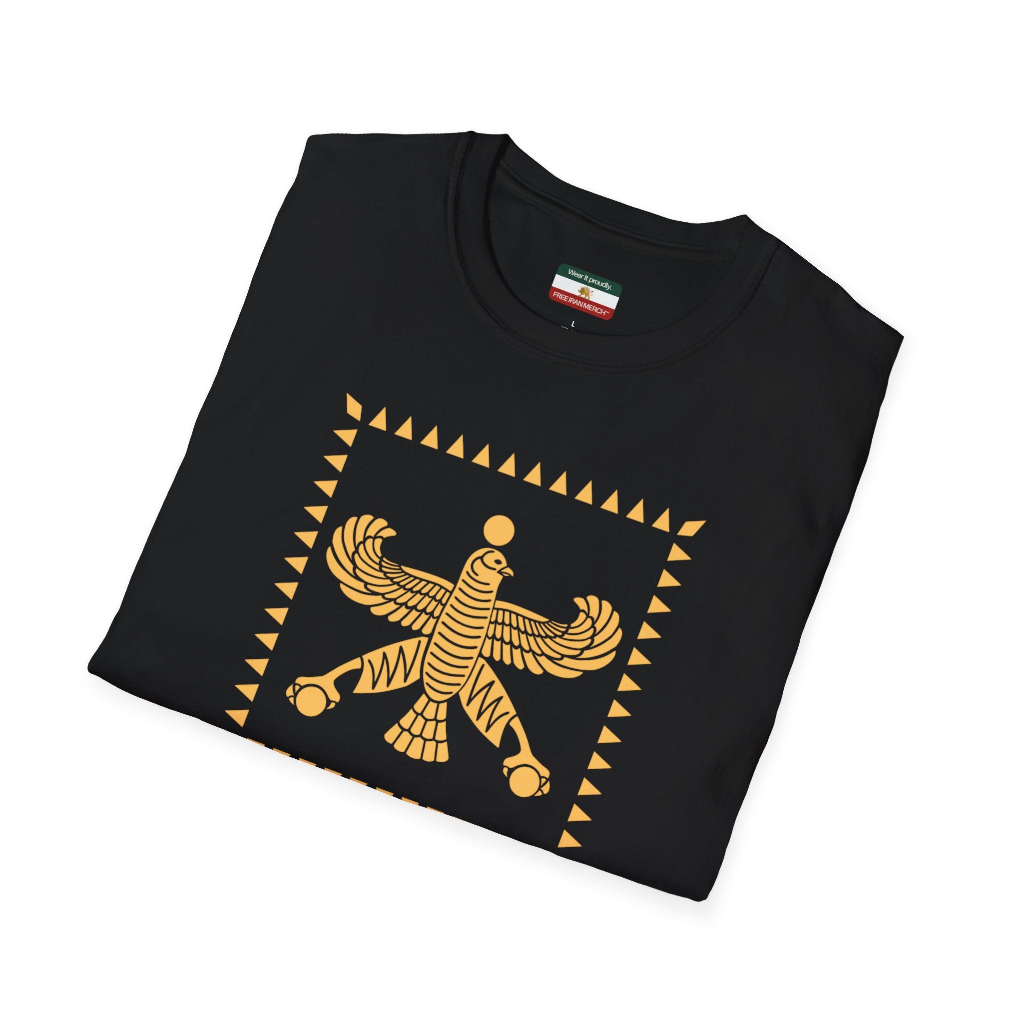 Cyrus the Great Shahbaz T-Shirt — Derafsh Shahbaz Persian Empire Tee