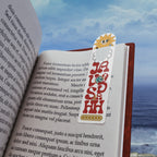 'JavidShah' Retro Design Bookmark — Groovy Sunshine Daisy Bookmark