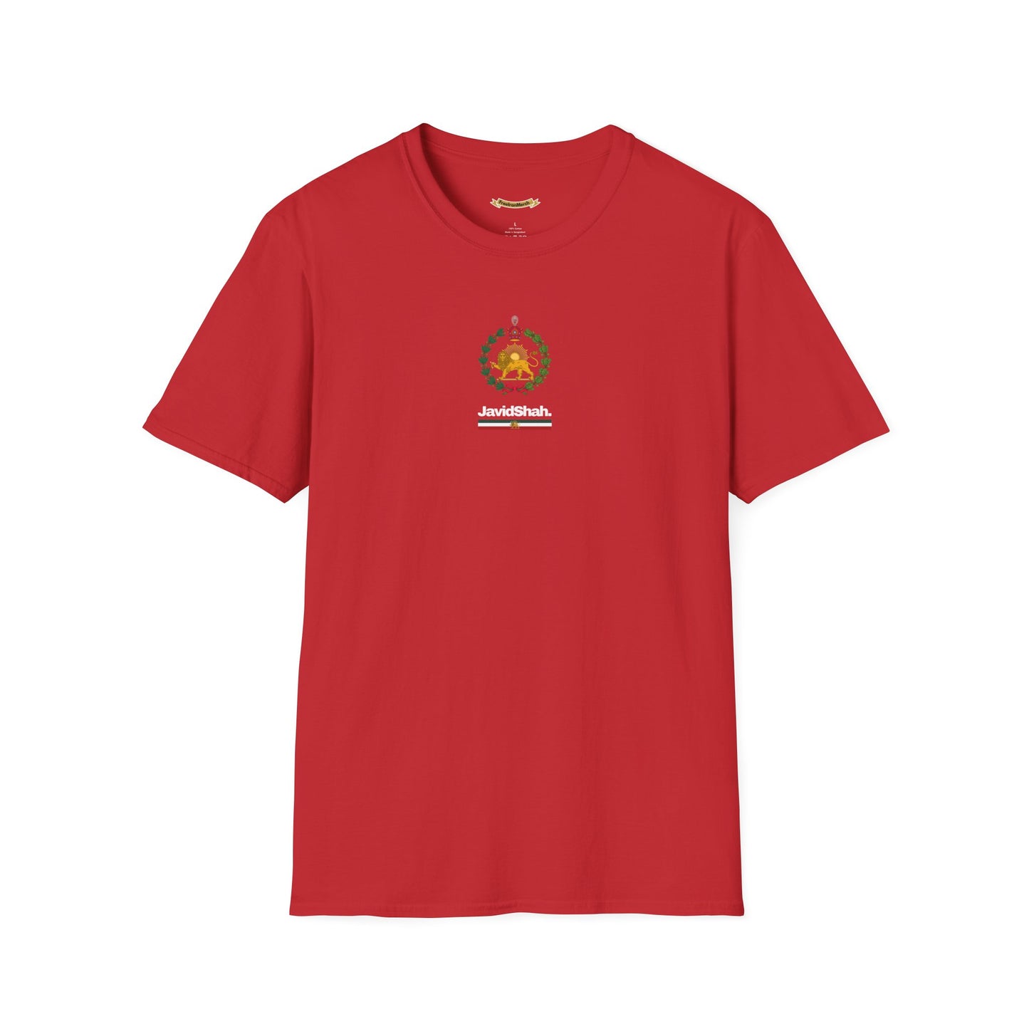 JavidShah Tee - Iran Monarchy Emblem Design T-Shirt