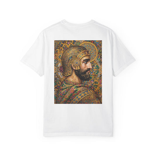 Cyrus the Great Persian Paisley T-Shirt — Floral Persian Heritage Tee