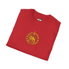 Iran Monarchy Lion & Sun Crest T-Shirt — Vintage Persian Imperial Emblem Tee
