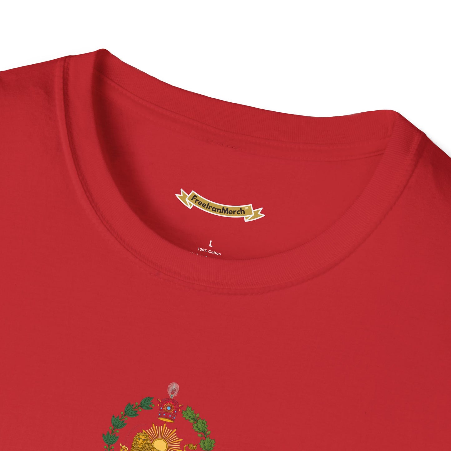 JavidShah Tee - Iran Monarchy Emblem Design T-Shirt